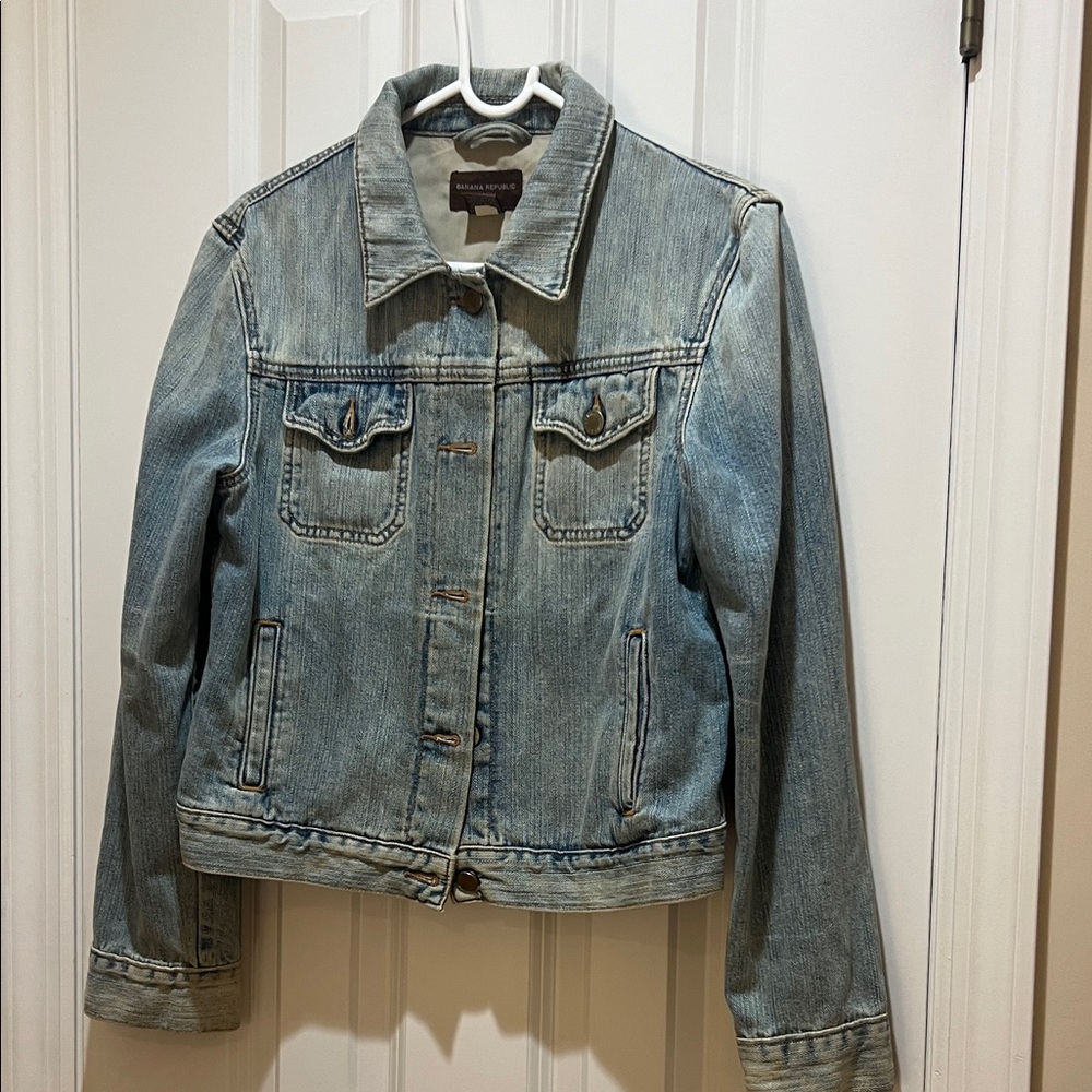Banana Republic Light Blue Jean Jacket